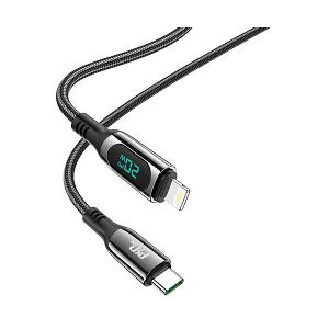 JTT hoco S51fBXvCP[uPD20W Type-C to iOS ubN S51-DISPTL-BK ([J[)