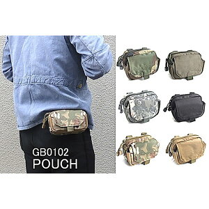 ウェストポーチ ウエストバッグ ブラック 裏防水加工布仕様 アメリカ軍採用カラー 小物入れ ミリタリーバッグ ミリタリーグッズ (メーカー直送)