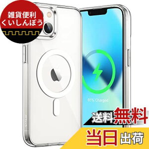 JEDirect iPhone 13 }Olbg P[X(6.1C`p) MagSafe CX[dΉ Ռz op[Jo[ h~ obN (NA)