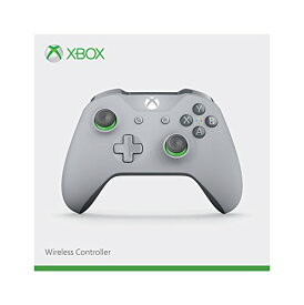 Xbox ワイヤレス コントローラー (グレー / グリーン)