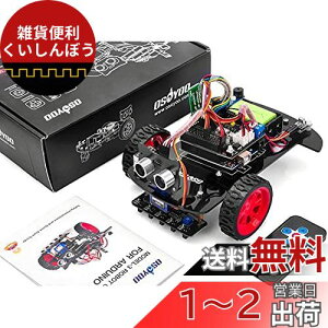 OSOYOO2 쓮 X}[g {bgJ[ X^[^[Lbg Arduino݊ UNO R3 vWFNg 2WD Smart Robot Car Kit I[v\[X 烍{bg m {(9Vdrt)