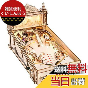 ROKR 3D�s���{�[���}�V�� �{�i DIY �L�b�g �v�V�I �����V�� �r���e�[�W �Q�[���@ �ؐ� ���̃p�Y�� STEM �m�炨������ �n���� �W���� ���� �q���Ƒ�l���� �ɂԂ��O�b�Y ���R���� ���蕨 �C���e