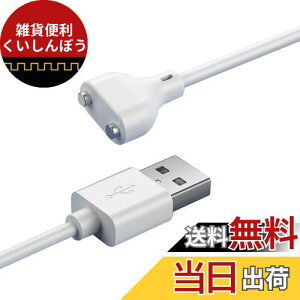 YFFSFDC 磁気充電ケーブル マグネット USB充電ケーブル 急速充電 安定 磁気吸着 チャージャーケーブル 洗顔ブラシ バイブアタッチメント ハンディマッサージャー 対応 (2ピン間の距離5mm)