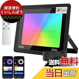 y2023ŐVO[hAbvŁzLedoversea RGB LED tbhCg O 50W IP66hho 뉀100VΉ iKF R/BluetoothAvpi1600F32ޏƖ[hj ͋C