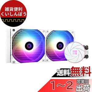 Thermalright AQUA ELITE 240 WHITE ARGB CPUtN[[ACPUpTCY240A120mm PWMt@AS-FDBxAOAAMD/AM4/AM5AINTEL LGA1150/1151/1155/1156/1200/20XX/ 1700ΉARGBI[CN[[