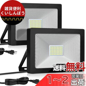 CLY LED  50W F hƃCg փCg tbhCg LEDƓ W qɓ XŔ E IP66h 6500K 5000LM Ǌ| ԏ H 뉀 x_ L V iC^