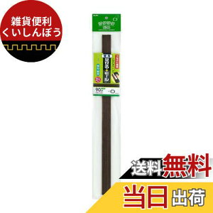 エルパ (ELPA) 足せるモール 配線隠し 配線カバー 配線整理 壁用 45cm 2本入 電源ケーブル1本用 PSM-M045P2(DK)