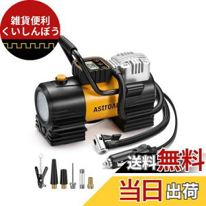 AstroAI GARvbT[ C ԗp 150PSI DC12V VK[\Pbgڑ PxLEDCg ~ |[^uŖ\ C 4ޕ\P p//ĎmY SouΉ oC