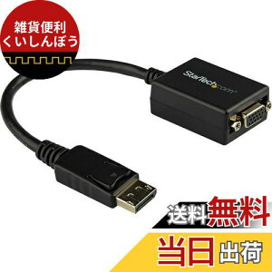 StarTech.com DisplayPort - VGAϊA_v^/1080p/DP&DP++\[X - VGA ANeBuRo[^/h~@\tfBXvC|[gRlN^ DP2VGA2