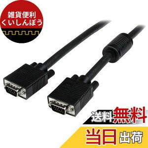 StarTech.com VGAP[u/10m/~jD-Sub15s/IXEIX/ubN/AiORGBΉfBXvCP[u MXTMMHQ10M