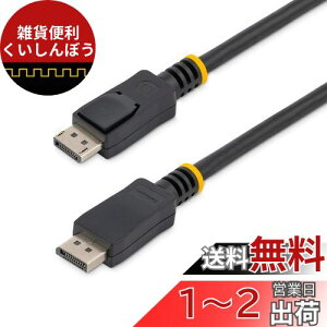 StarTech.com DisplayPort P[u/2m/fBXvC|[g1.2 /VESAKiF胂j^[P[u/4K60Hz/b`tDPRlN^ IX - IX DISPL2M