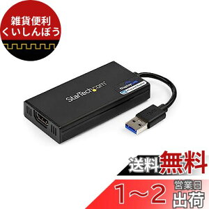 StarTech.com USB 3.0ΉHDMIfBXvCA_v^/4K30HzΉ/USB Type-Aڑ/DisplayLinkF/Mac & Windows Ή USB32HD4K