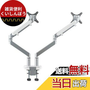 LOE(ロエ) デュアル モニター アーム デスクマウント ガススプリング式 LOZ2