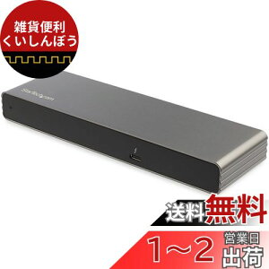 StarTech.com Thunderbolt 3 hbN/T_[{g3hbLOXe[V/fAj^Ή(DisplayPort/HDMI/VGA)/85W USB PD/2x USB-A/MKrbgLLAN/Windows & MacΉ TB3DK2DHV