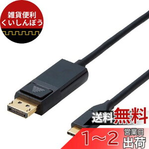 GR ^CvC ϊ P[u TypeC&DisplayPort 4K2K/60HzΉ iPhone15Ή yfBXvCEerEvWFN^[ȂǂɁz 1m ubN CAC-CDP10BK