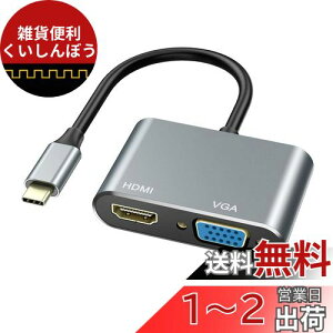 USB Type C to HDMI VGA A_v^AVilcome 2 in 1 Thunderbolt 3 to VGA HDMI 4K UHDRo[^ A_v^ MacBook/MacBook Air 13inch 2018/iPad Pro 2018/Surface Go/Book 2/Galaxy S10/USB C foCXΉ c