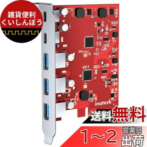 Inateck PCIe USB 3.2 Gen 2J[hAш敝20 GbpsA3USB Type-A|[g2USB Type-C|[gAKU5211A
