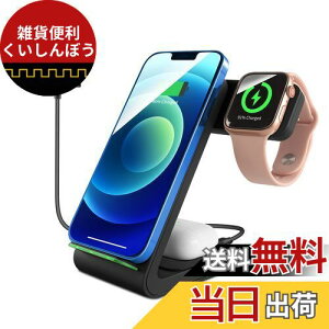 WINGO TIMES CX[d3in1 15W} u[d Apple Watch/Airpods[dΉ iphone8 /Samsung Galaxy S6ȍ~Ȃ qi@Ή 