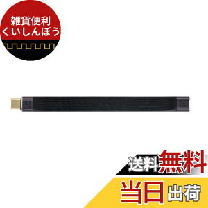 cablecc USB4 延長ケーブル スリム フラット オス-メス 40Gbps 13cm 100W充電 8K@60Hz Thunderbolt3/4対応