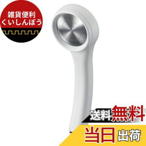 SANEI(サンエイ) シャワーヘッド レイニーベーシック 節水率40% 極細水流 勢いアップ ステンレスシャワー板 ホワイト 日本製 PS310-80XA-WA2