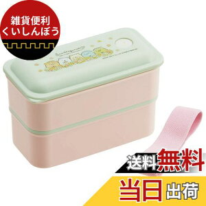 スケーター (skater) 弁当箱 銀イオン Ag+ 抗菌 ふわっと 盛れる パッキン 一体型 2段 550ml すみっコぐらし ねこのきょうだい PALW6AG