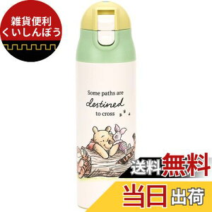 スケーター(Skater) 調乳用 保温 ステンレスボトル ミルク作りに便利な水筒 500ml 持ち運びに便利な軽量タイプ ディズニー プーさん ピクニック SMIB5-A