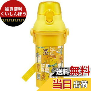 スケーター(Skater) 水筒 トム&ジェリー ハッピー 480ml 子供用 抗菌 プラスチック製 日本製 PSB5SANAG-A