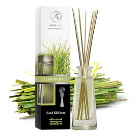 リード ディフューザー レモングラス レモングラス エッセンシャル オイルを使用したルーム ディフューザー 100ml Reed Diffuser Lemongrass 室内芳香 芳香器 香棒 ルームフレグランス