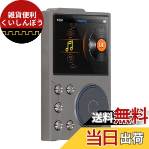�y���������zHiFi MP3 �v���[���[�A���X���X DSD FLAC HD ���y�v���[���[�ABluetooth 5.3 �t���A2.4 �C���`��ʃ|�[�^�u�� �f�W�^�� �I�[�f�B�I �v���[���[�A16 GB �������A�����o�b�e���[�����A�ő� 25