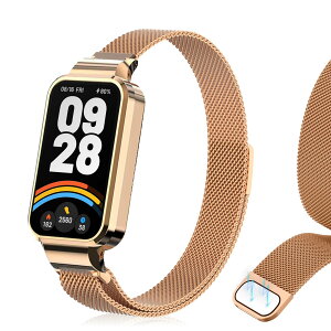 �y���������z[LanQii] �o���h �p�� �V���I�~ �p�� Xiaomi Band 9 Active/�p�� Xiaomi Redmi Smart Band 3 �Ή� ���v�o���h ���C�o�b�N�� �X�g �}�O�l�b�g ���b�v ���b�V���D�� �r���v�o���h �����x���g �g�X�e