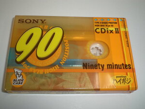 �y���������z�\�j�[(SONY) SONY CDix 2 �n�C�|�W�V���� �n�C�|�W �J�Z�b�g�e�[�v 90�� C-90CDX2G