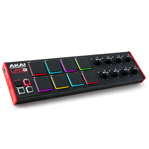�y���������zAkai Professional USB MIDI�R���g���[���[ 16�p�b�h 4�t�F�[�_�[ �����\�t�g�t�� �F�F�u���b�N�A�T�C�Y�F8��MPC�h�����p�b�h