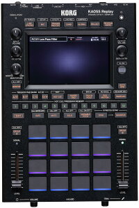�y���������zKORG �R���O �I�[���C�������EDJ�p�t�H�[�}���X�E�c�[�� KAOSS Replay DJ�p�G�t�F�N�^�[/�T���v���[ �F�F�u���b�N