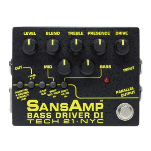 �y���������zTech21 SANSAMP �T���Y�A���v �x�[�X�p �G�t�F�N�^�[ DI BOX BASS DRIVER DI V2�y�������K�i�z �F�FBass Driver DI V2 ��ԃv���A���v