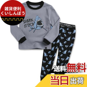 �y���������z[Vaenait Baby] 6����-7�� �L�b�Y �q�� �x�r�[ �����L�����N�^�[ �� ��100% ���[���E�F�A ���� �p�W���} �Q�Ԓ� �㉺�Z�b�g Cotton sleepwear �F�FShark Attack�A�T�C�Y�F80