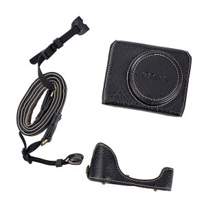 �y���������zRieibi G7 X G7X II G7X III�P�[�X�ACanon PowerShot G7X G7X Mark II G7X Mark III DSLR�J�����p�r���e�[�W���U�[�J�����P�[�X�A�X�g���b�v�t���ی�P�[�X, �e�N�X�`���[�h�z���C�g �F�F�u���b�N