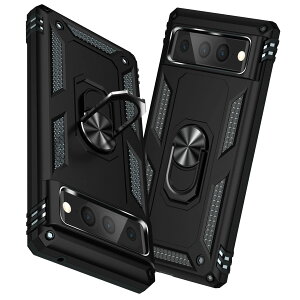 �y���������zTMUJWS Google Pixel 7 Pro �P�[�X �����O �ϏՌ� �Ռ��z�� ���h�~ �S�ʕی� �J�����ی� �X�^���h�t�� TPU+PC�o���p�[ �w��h�~�΍� �O�[�O���s�N�Z��7 pro �P�[�X 6.7�C���` ��d�\�� 360�x