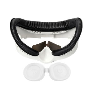 �y���������zLICHIFIT �t�F�C�X�J�o�[+�����Y�J�o�[Meta Quest 3�p ���U�[ �A�C�}�X�N �ی� �Ռ� �h�� ����h�~ �ʋC�f�U�C�� �������ȒP �t�F�C�X�N�b�V���� �t�F�C�X�J�o�[ VR�p�t�F�C�X�J�o