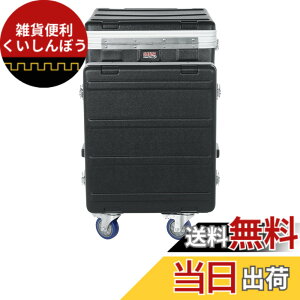�y���������zGator Cases �Q�[�^�[ ���b�N�P�[�X 10U�g�b�v/12U�T�C�h �|�b�v�A�b�v�R���\�[�����b�N PE�� �y�ʐ݌v �L���X�^�[�t�� GDJ Molded Rack Series GRC-10X12 PU �y�������K�i�z