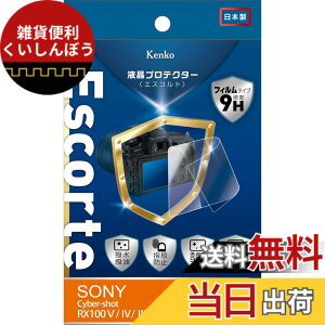 �y���������zKenko �t���ی�t�B���� �t���v���e�N�^�[ Escorte SONY�p �F�F�����A�T�C�Y�FRX100V/IV/RX1R II�p