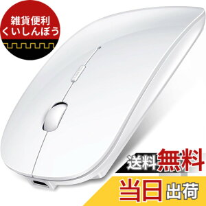 �y���������z���C�����X�}�E�X Bluetooth�}�E�X ���� �����^ �É� �[�d�� �ȃG�l���M�[ 2.4GHz 3DPI���[�h �����x �����^�ѕ֗� iPhone/iPad/Mac/Windows/Surface/Microsoft Pro�ɑΉ� �F�F�z���C�g