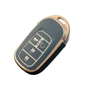 �y���������z[YANMW] N-BOX �J�X�^�� JF5 JF6 �L�[�P�[�X �K���z���_ �V�^�X�e�b�v���S�� �L�[�J�o�[ NBOX JF5 JF6 �V�r�b�N ZR-V ���F�[�� �L�[�z���_�[ 3�{�^�� �F�F�S�[���f���u���[�A�T�C�Y�F�L�[