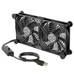 �y���������zELUTENG ��p�t�@�� ��p��@ 3�i�K���ʒ��� PC�t�@�� 5V �� �����@ ���^ PC/PS5/PS4/�m�[�g�p�\�R��/���[�^�[/�����ȂǗ�p �F�F���A�T�C�Y�F14cm