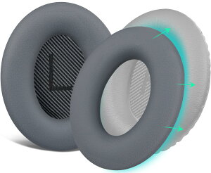 �y���������zSOULWIT �C���[�p�b�h�J�o�[ �w�b�h�z���p�b�h�J�o�[ Bose QuietComfort QC15 QC25 QC2 QC35 QC45/Ae2 Ae2i Ae2w/SoundTrue & SoundLink AE �p �ی�P�[�X �򉻖h�~ �h�o �h�� �_�炩���V���R�� �􂦂� �F