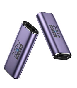 �y���������zTypeC �ϊ��A�_�v�^ 2�Z�b�g TiMOVO L���^ USB4.0 OTG�Ή� 8K/4K/2K/60Hz�f���o�� 240WDC�}���[�d 48V/5A 40Gbps�����f�[�^�]�� Switch/MacBook Pro/Air/Pad Pro/�Ȃ�TypeC�f�o�C�X�ɑΉ� �T�C�Y�FUSB-C���p