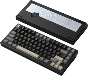 �y���������z�yWOBKEY Rainy75�L�[�{�[�h�z�J���̂悤�ȑŌ��� ���J�j�J���L�[�{�[�h 3WAY�ڑ� OS�݊��� �z�b�g�X���b�v��VIA�̑Ή� �J�X�^�}�C�Y�� �K�X�P�b�g�f�U�C�� �A���~�j�E���f�ގg�p RGB