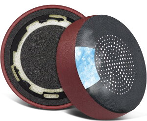 �y���������zSOULWIT �C���[�p�b�h �C���[�N�b�V���� for Jabra Evolve 75(75UC 75MS 75SE) Stereo ���C�����X �w�b�h�Z�b�g �p �����p�b�h �w�b�h�p�b�h ������ �m�C�Y�A�C�\���[�V�����t�H�[�� �F�F��p