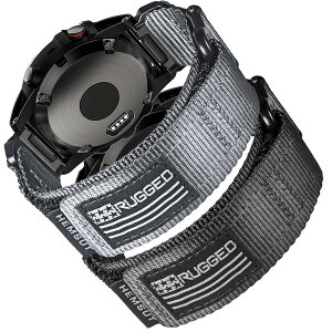 �y���������zHemsut �K�[�~���E�H�b�` �i�C�����X�|�[�c�o���h Fnix/Forerunner/Approach/MARQ/Quatix/D2/Instinct/Enduro/Tactix�V���[�Y�p �A�b�v�O���[�h���ꂽ�R�l�N�^ �K�[�~���̃N�C�b�N�t�B�b�gver �F�FBl