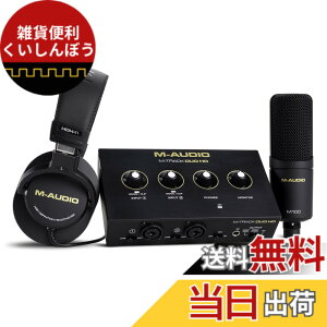 �y���������zM-AUDIO M-Track Duo HD �I�[�f�B�I�C���^�[�t�F�C�X USB-C�Ή� 24bit�E192kHz 2�C��2�A�E�g(XLR/TRS�Ή�) ���R�[�f�B���O�E�z�M�E�|�b�h�L���X�g�Ή� �\�t�g�E�F�A�X�C�[�g�t�� �F�F�u���b