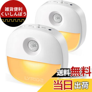 �y���������zLYRIDZ LED�Z���T�[���C�g ������ usb�[�d�� �l���Z���T�[���C�g �T�C�Y�F���ߐF 2 PACK